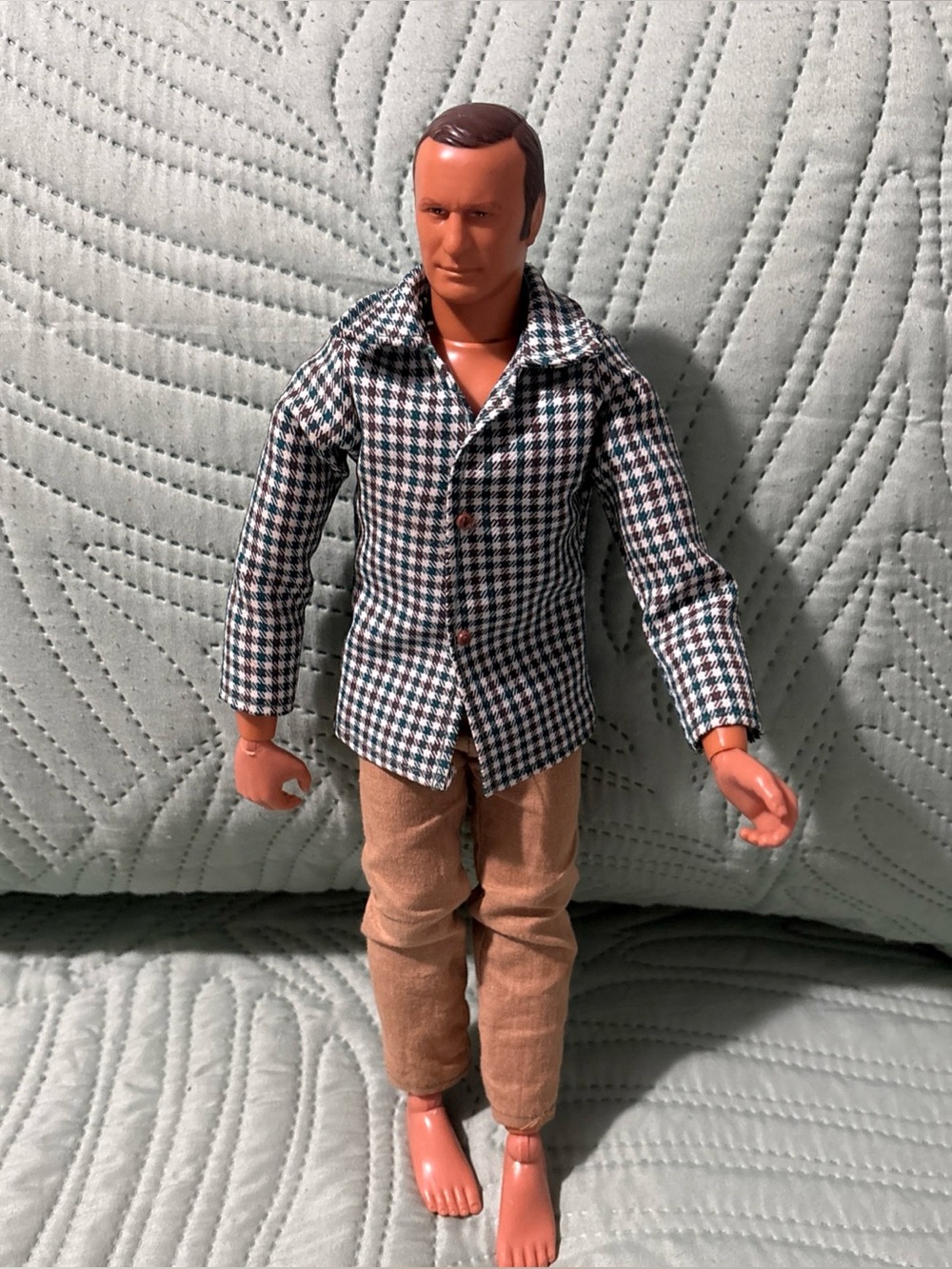 1977 Six Million Dollar Man Oscar Goldman Kenner 13” Action Figure Doll